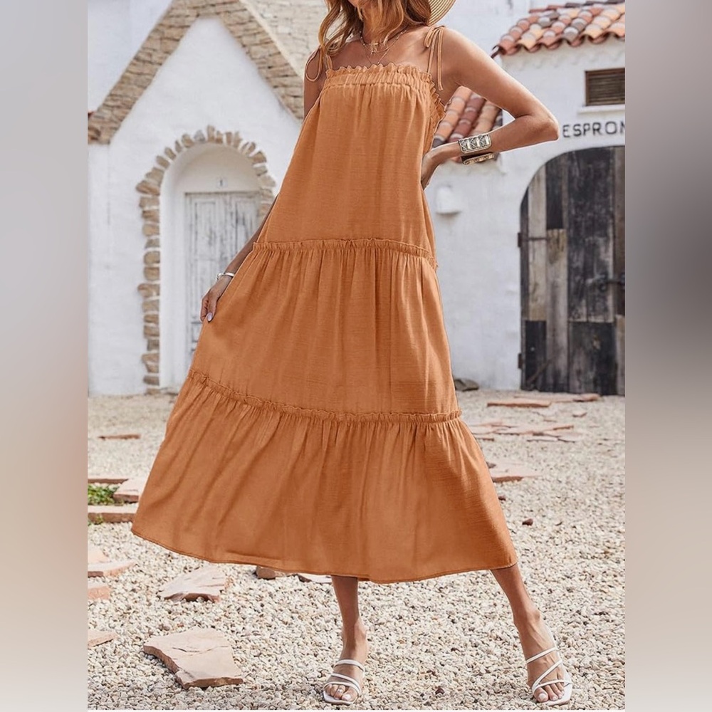 BTFBM Spaghetti Strap Maxi Dress - Picture 3 of 8